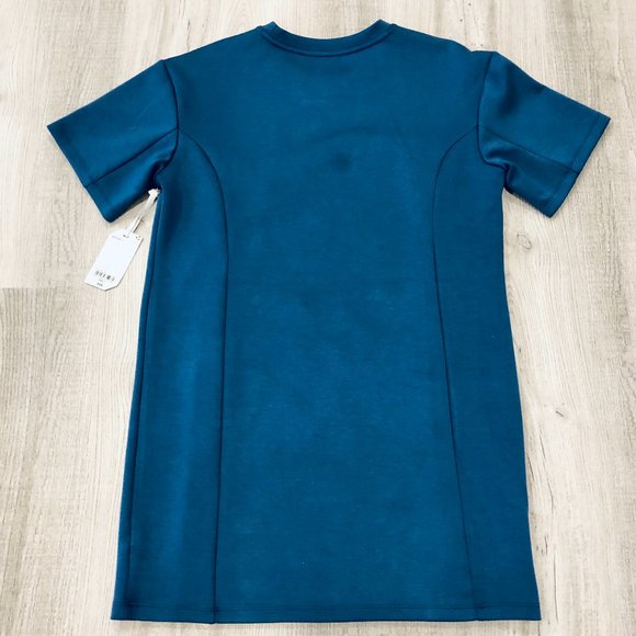 NWT Stylus Blue T-Shirt Spring Dress Small - Picture 7 of 8